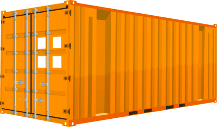 container per spedizioni da 20 piedi